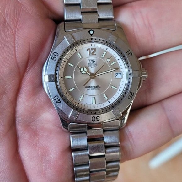 Tag Heuer WK2116.BA0311 Mens 2000 Series Automatic Watch Silver Stainless Steel - Picture 14 of 15